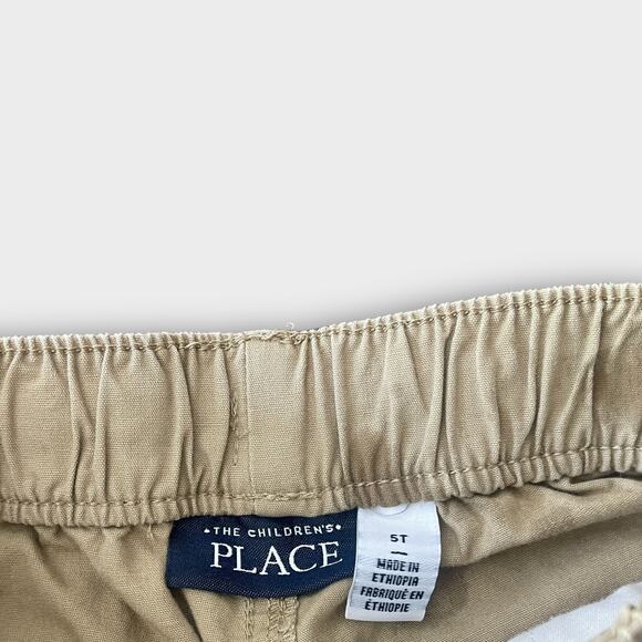 The Children's Place Baby Boys 5T Pull On Jogger Shorts Navy Blue School Uniform - Picture 4 of 8